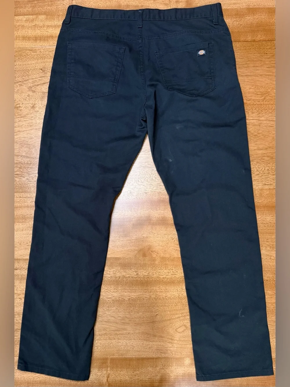 Dickies - Flexible & Durable Men’s Work Pants | All Black | Size 36 x 32